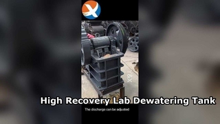 XCTS 300 Lab Magnetic Dewatering Tank for Ore Tests