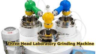 XPM 120 Three Head Laboratory Grinding Machine