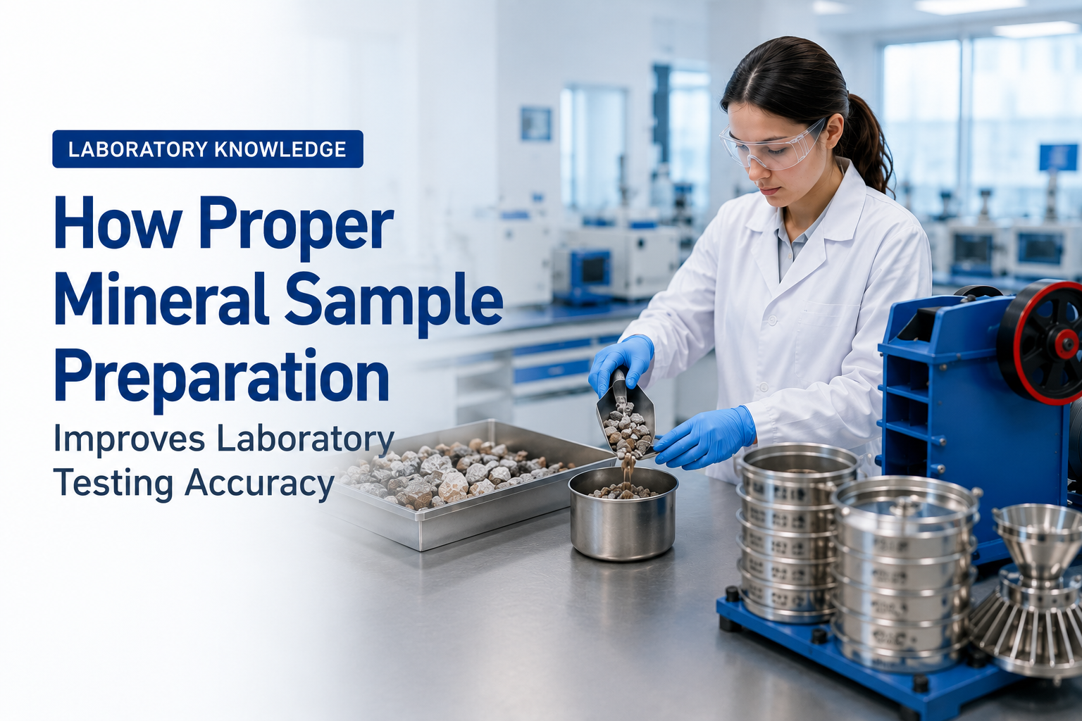Prep Lab Testing How Proper Mineral Sample Preparation Improves Laboratory Testing Accuracy