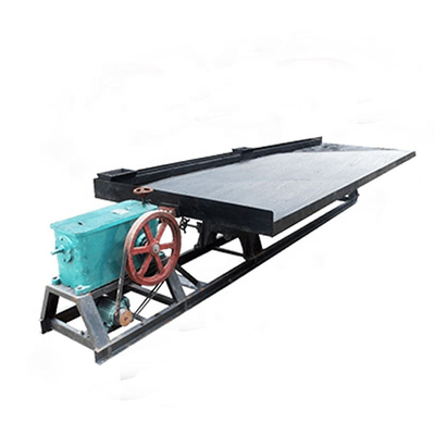 Laboratory Ferrous Metals Shaking Table Gravity Separator For Mineral Tailing Collection