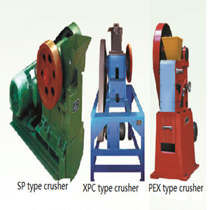 SP PEX Jaw Laboratory Rock Crusher For Metallurgy Mining Equipment